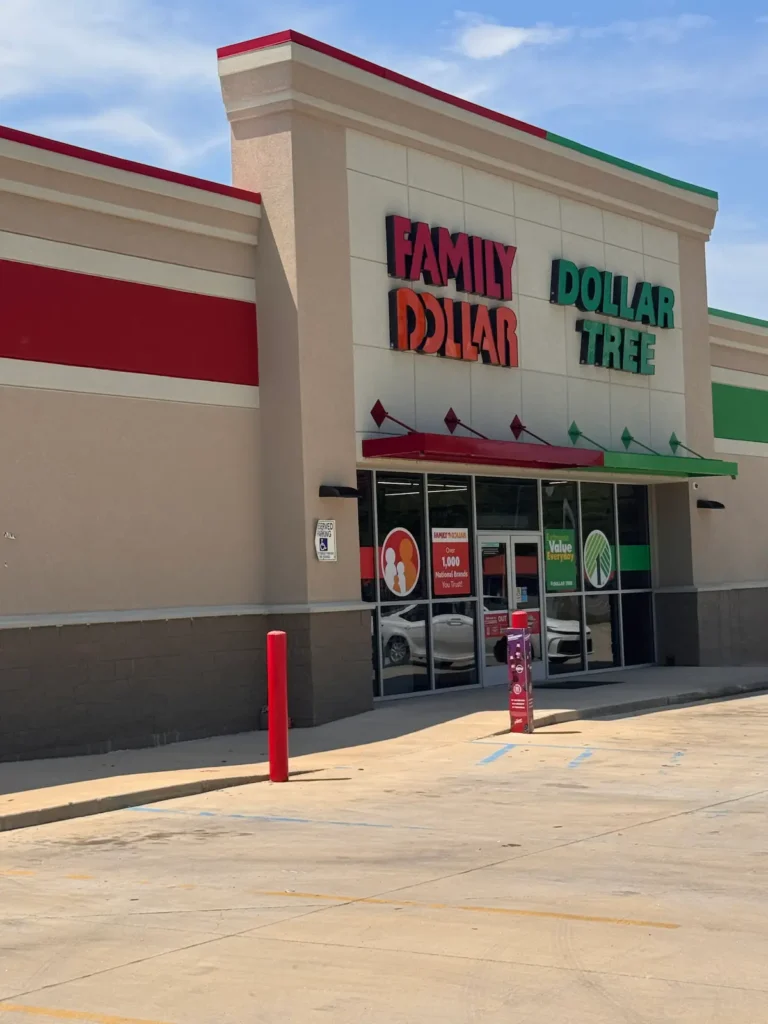 Commercial plumbing installation and repair work for Family Dollar & Dollar Tree in Fayetteville, Tennessee by B&C Plumbing