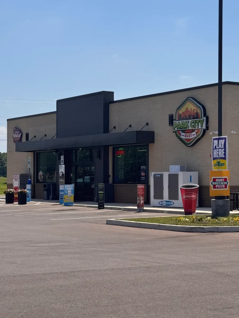 Commercial plumbing installation and service at Park City Food Mart in Fayetteville, Tennessee by B&C Plumbing